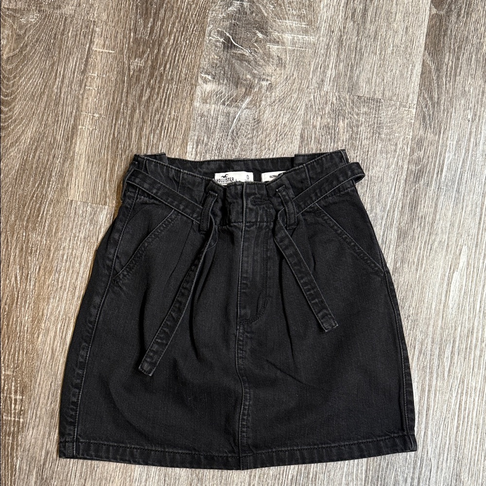 Hollister Black Mini Skirt
